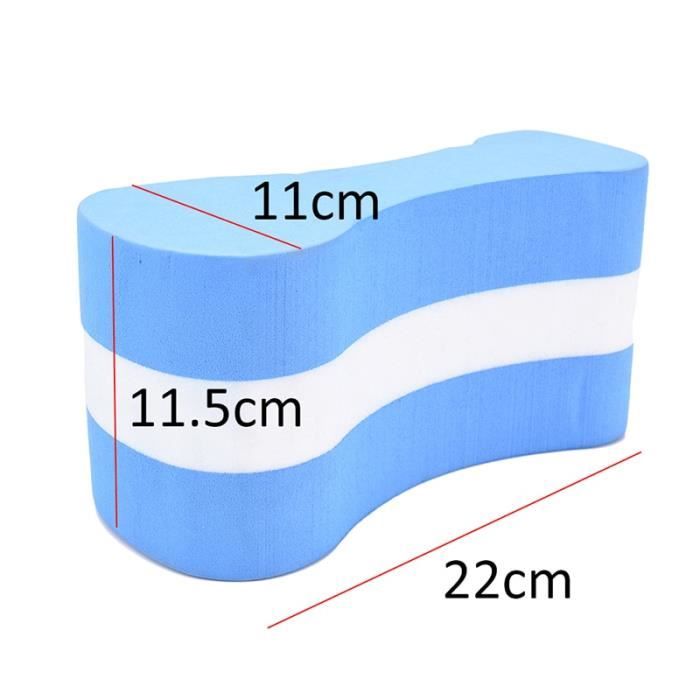 Aide Flottabilité Mousse Flotteur D'Entraînement Natation LERONO - Mousse - Correction Posture - 24x8x12.5cm - Enfants/Adultes Matériel Natation Débutant