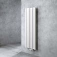 Sogood radiateur pour chauffage central 160x54cm radiateur à eau chaude panneau monocouche design vertical blanc-1
