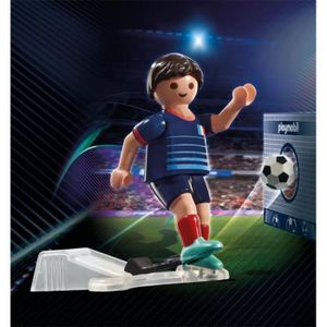 Playmobil Terrain De Football Valise Transportable + 9 Personnages - Occasion