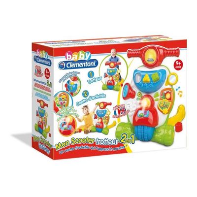CLEMENTONI Mon Scooter trotteur Cdiscount Jeux Jouets