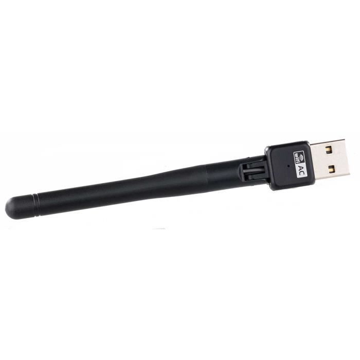 Clé Wifi Usb 600 Mbps Adaptateurs Bluetooth 4,2, Dongle 2,4 Ghz-5,8 Ghz