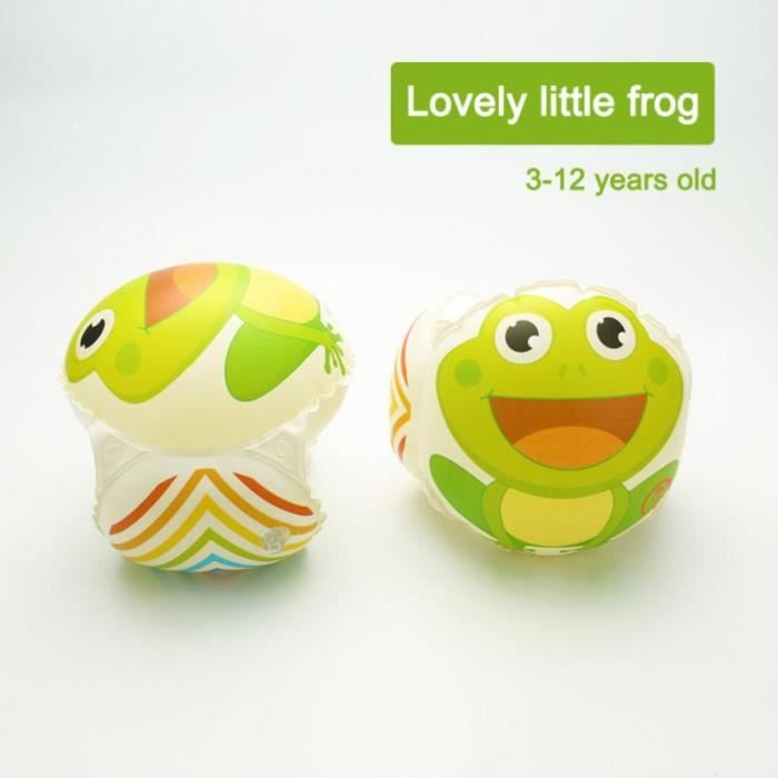 Lot De 4 Brassards De Natation Gonflables Pour Enfants 1-6 Ans - Double Flottabilité, Design Cerise/cœur, Couleurs Vives, Qualité Supérieure