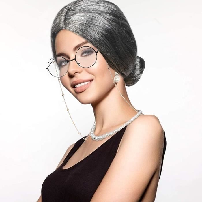 Perruque hot sale vieille femme