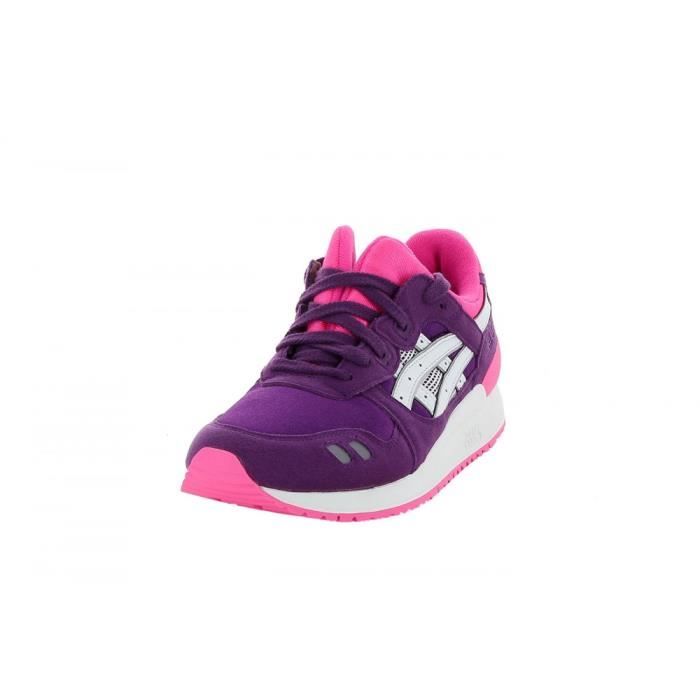 Basket Asics Gel Lyte 3 Junior C5A4N 3301 Violet Cdiscount