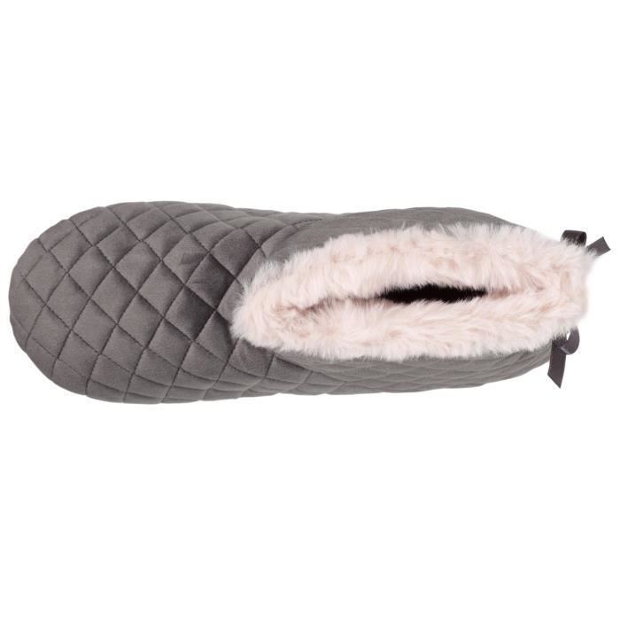 Isotoner chaussons shop bottillons femme