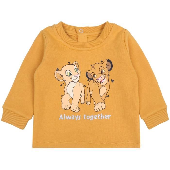 Sweat roi lion fille 2025