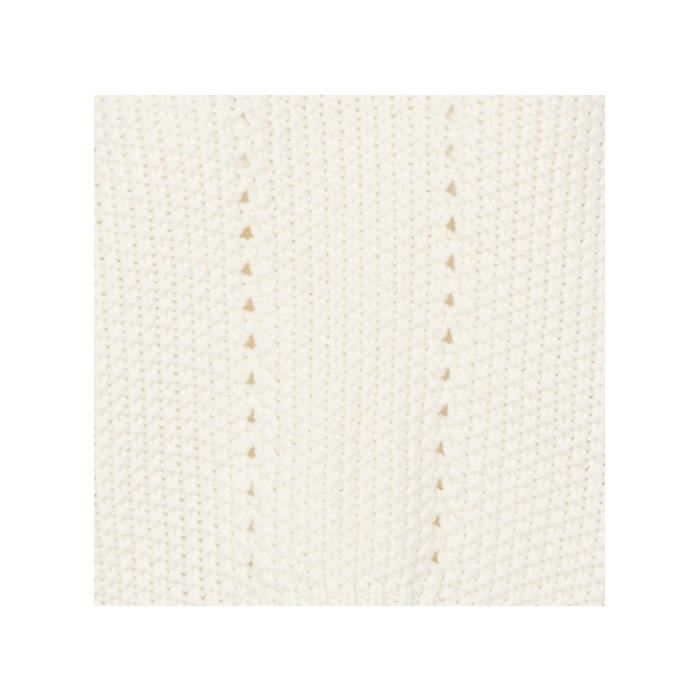 Pull School Rag en maille melangee Pawnee Col V Femme Blanc Blanc Cdiscount Pret a Porter