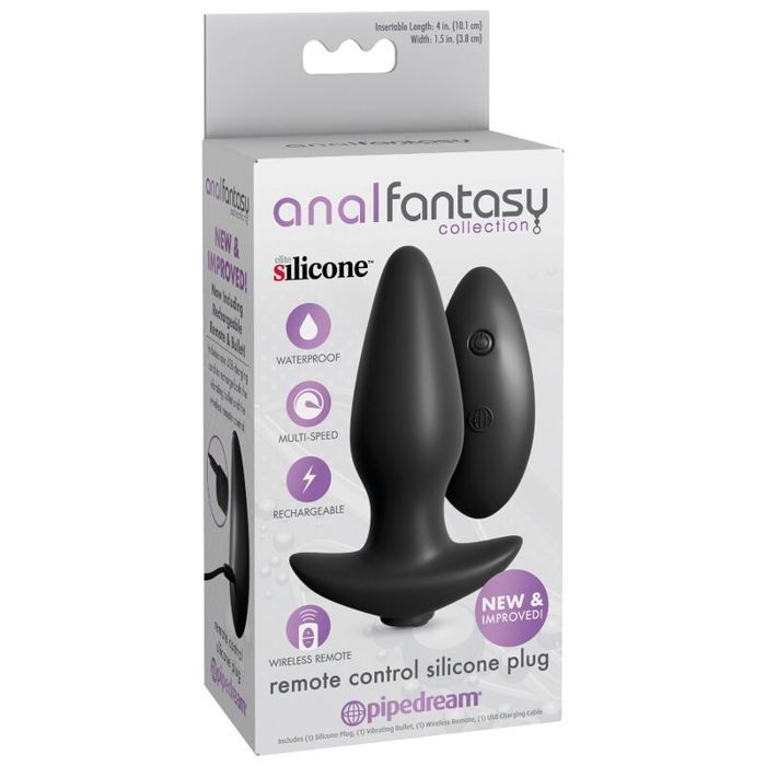 Plug Anal Vibrant Télécommandé The Brave - Marque ToyJoy, Neuf, Unisexe