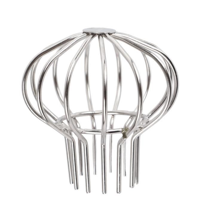 Melairo Couvercle Anti-Blocage Pour Gouttière Ø110 Mm – Filtre En Acier Inoxydable 304, Protection Toit & Drainage Extérieur