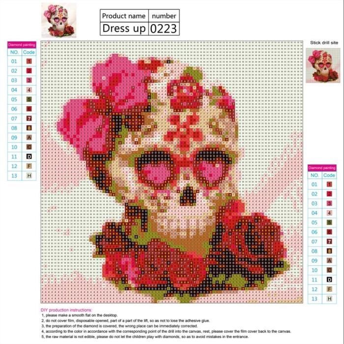 EOBROMD Fleurs Diamond Painting, 5D DIY Broderie Diamant Painting Kit Complet Lampes à Vent, Peinture Diamant Artisanat Strass Point De Croix Painting Pour Adultes, Décoration Intérieur 30x40cm