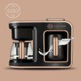 Machine à café expresso entièrement automatique Karaca Hatir Plus Mod 5 en 1, 1385W, rose et marron-2