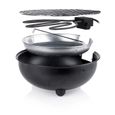 Barbecue électrique de table - Tristar - BQ-2880 - 1250W - Diamètre de cuisson 30cm - Noir-2