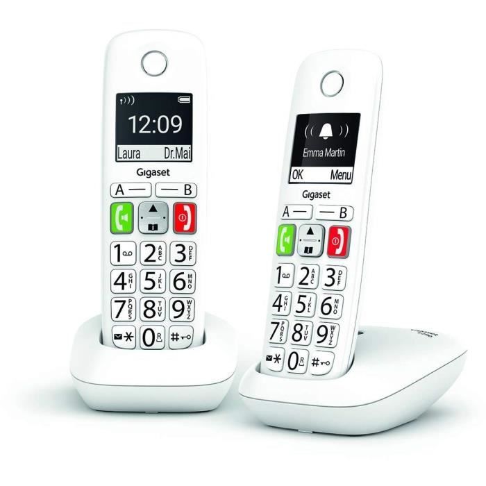 GIGASET Duo de téléphone fixes sans-fil Gigaset A400