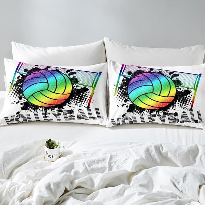 NICHIYOBI Haikyu Parure De Lit Avec Housse De Couette Et Taies D