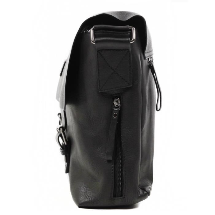 PAQUETAGE BESACE EN CUIR DE VACHETTE mod le BRISBANE Cdiscount