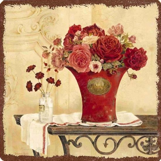 SUPERDANT Plaque Metal Vintage De Fraise Décoration Murale Rétro Décoration De Jardin Affiche D'Art Mural Vintage Pour Magasin De Fruits Garde-Manger, Chambre à Coucher Chambre De Fille