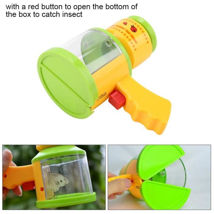 Jeu d'observation pour enfants - microscope enfant pour insectes