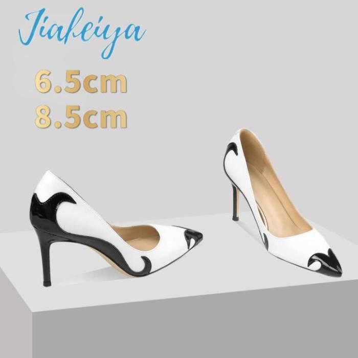 Escarpin noir 2025 talon 6 cm