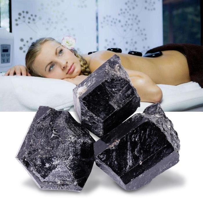 Pierre Tourmaline Noire Brute Naturelle - Cristal Quartz 5-7 Cm Pour Collection, Décoration, Méditation, Feng Shui