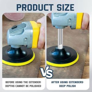 Tige D'extension Pour Meuleuse D'angle – Set De Connexion Robuste En Alliage D'acier, 2 Pièces, Compatible Avec Câble électrique