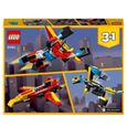 LEGO® Creator 31124 Le Super Robot, Jouet 3 en 1 Robot Dragon Avion-5
