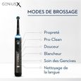 Brosse à Dents Électrique Rechargeable Oral-B Genius X - 1 Manche - Noir - 1 Brossette-5