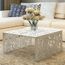 Magnifique Table Basse En Aluminium Avec Design Geometrique Ajoure Argent Achat Vente Table Basse Magnifique Table Basse En Cdiscount
