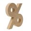Symbole Signe Lettre En Bois Plaque Mural Decoration Mariage Accessoire Diy Artisanat Pourcentage 10 10 Achat Vente Objet Decoration Murale Cdiscount