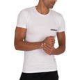 Emporio Armani T-shirt Lounge Crew, Blanc, Homme-0