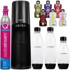 Machine à Soda - SODASTREAM - Terra - Noir - 3 Bouteilles 0,5L - Boissons en Poudre Bolero