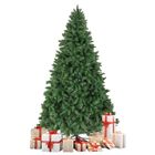VANKEL Sapin de Noël Artificiel 210CM PVC, Pointe, Support Métallique, 1400 Branches – Naturel, Réaliste, Ignifuge