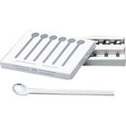 Cuillères - ASA SELECTION - Espresso - Inox - Lot de 6 - 9.5 cm