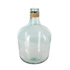 Vase Dame Jeanne - Atmosphera - Verre - H43 cm - Transparent - Design Contemporain