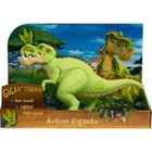 NC Gigantosaurus, Dinosaure, Figurine géante articulée de 30 cm, Avec effets sonores et lumineux, Pour les enfants dès 3 ans, GGN03