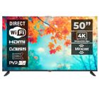 Téléviseur Smart - KIANO - Elegance - 50 pouces - 4K Ultra HD - Android TV - Bluetooth WiFi