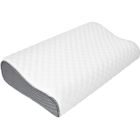 AUDEN COSMA Oreiller Ergonomique Cervical à Mémoire de Forme Oreiller en Forme d'Arc, Coussin Orthopédique Oreiller de Couchage, Oreiller pour
