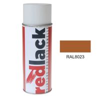 Redlack Peinture aérosol RAL 8023 Brillant multisupport