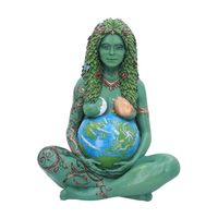 Gaia Mère Terre Statue Figurine Jardin Ornement Fête Des Mères - Cadeaux Pour Mères 