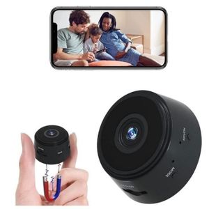 Caméra Espion Mini 4K WiFi - Vision Nocturne 940nm, 50 Jours Autonomie, Cloud 30 Jours - Intérieur/Extérieur - 12