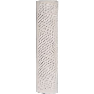 10/"x2.5 osmose Inverse Maison tout entière 24 Lavable plissé sédiments Filtre à Eau 5μ