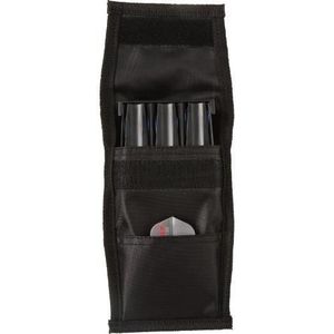 PORTE MONNAIE Casemaster Single Black Dart Case with Solid Plast