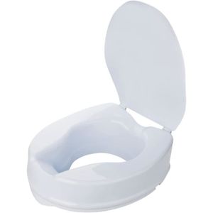 Rehausseur WC Adulte 14 cm Mobiclinic Titán Siège de Toilette surélevé sans  Couvercle Rehausseur de Toilette Mobilité Réduite