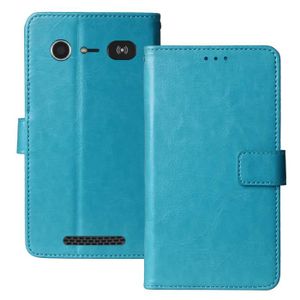 Bookstyle-Case Étui de Protection Antichoc pour Smartphone Coque de Coloris Bleu Coque pour Doro 8040/8042 