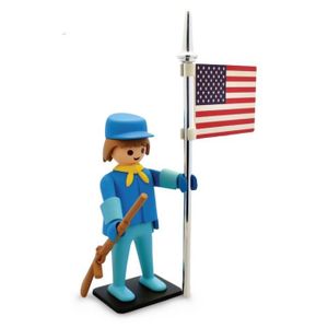 FIGURINE - PERSONNAGE Figurine de collection Plastoy Playmobil le cavali