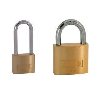K12530d2 Kasp 125 Series Premium Brass cadenas 30mm Twin Pack-Verrou de sécurité