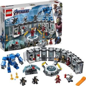 ASSEMBLAGE CONSTRUCTION LEGO® Marvel Super Heroes 76125 -La salle des armures d'Iron Man - Jeu de construction