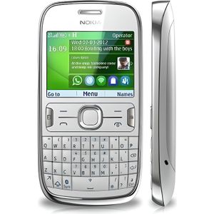 SMARTPHONE Nokia Asha 302 Smartphone QWERTY, Orange Debloqués