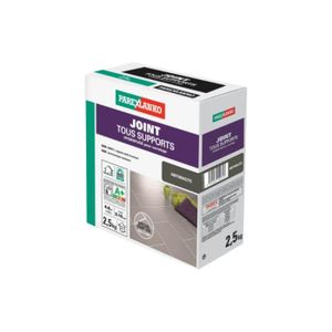 JOINT - COLLE Joint tous supports PAREXLANKO - Gris anthracite - 2.5kg - 03293