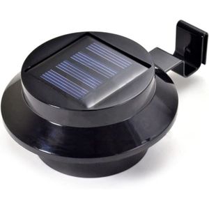 BALISE - BORNE SOLAIRE  Hi 2X Lampes Solaires Led De Gouttière Lumiere Ecl