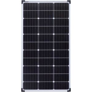 KIT PHOTOVOLTAIQUE Enjoy Solar PERC Mono 100W 12V panneau solaire panneau solaire photovoltaïque, 166mm*166mm cellule solaire monocristalline avec 10